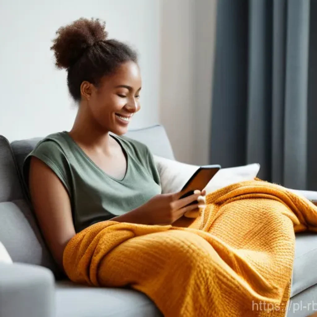 로봇 심리상담의 비즈니스 모델 - **Prompt 1: Accessible Digital Comfort**
    A diverse young adult, wearing comfortable loungewear, ...