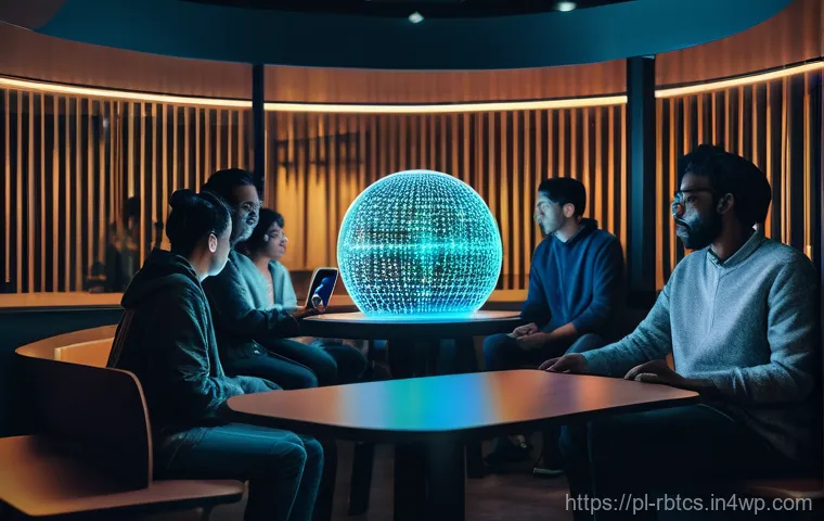 로봇 심리상담의 윤리적 측면과 논의 - **Prompt:** A modern, inviting therapy office. A compassionate human therapist, approximately 40-55 ...