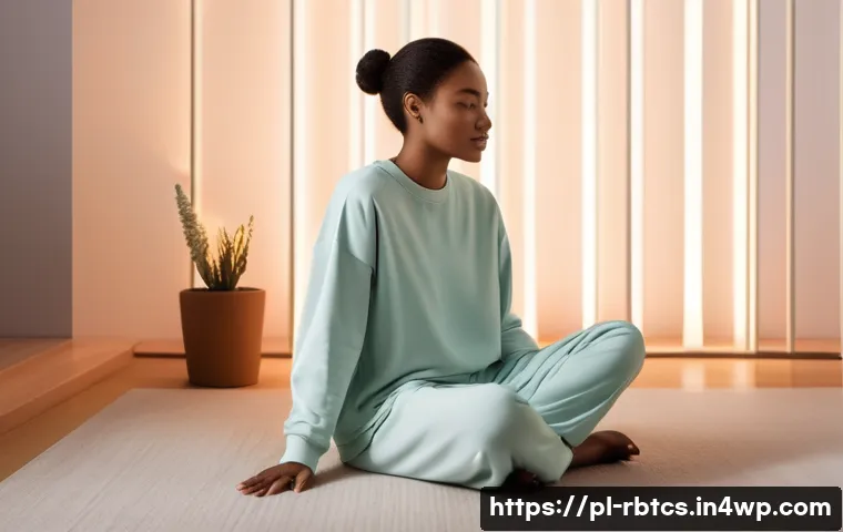 로봇 심리상담과 정서적 지능의 관계 - **Prompt 1: Serene Digital Well-being Assistant**
"A young adult, gender-neutral person with a p...